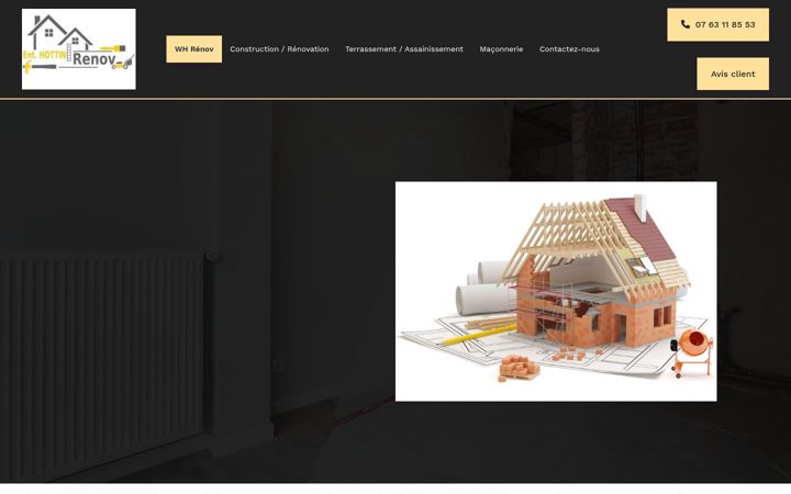 Screenshot of renov-hottin.fr