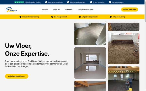Screenshot von renovatie-vloer.nl