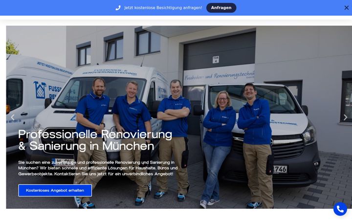 Screenshot of renovierungstechnik.de