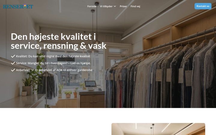 Screenshot van rens-koebenhavn.dk
