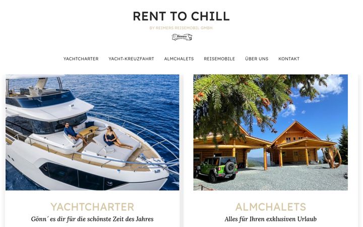 Snímek obrazovky rent-to-chill.de