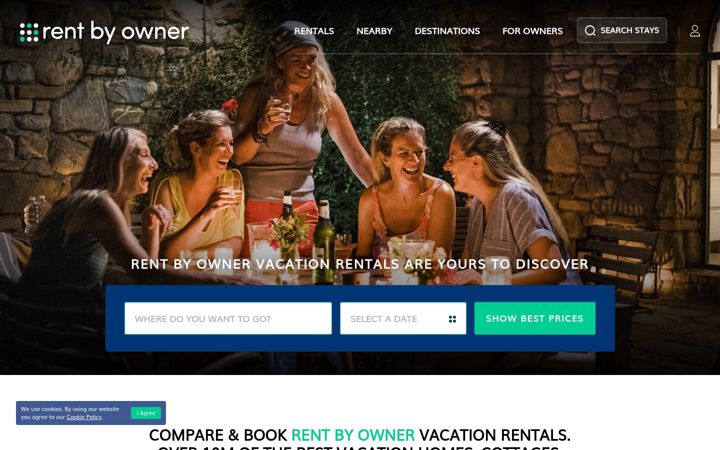 Screenshot of rentbyowner.com.au