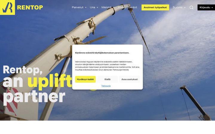 Skærmbillede af rentop.fi