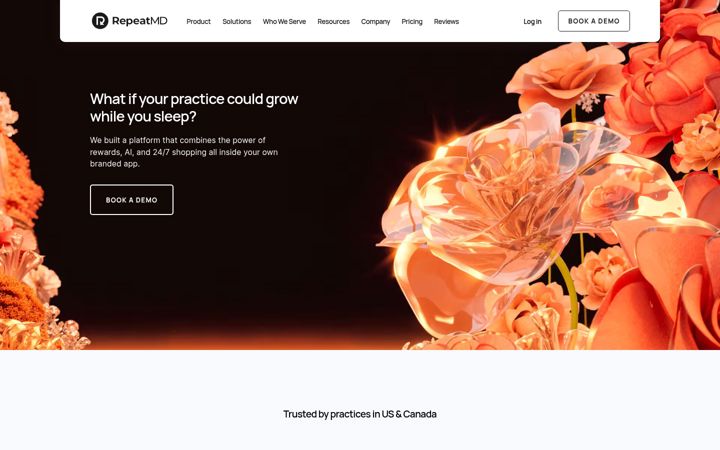 Screenshot of repeatmd.app
