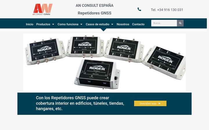 Snímek obrazovky repetidor-gps.com