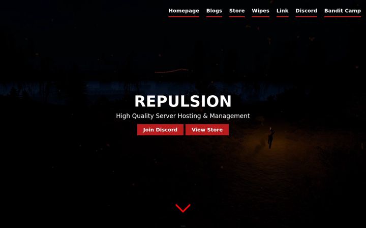 Screenshot of repulsion.co.uk