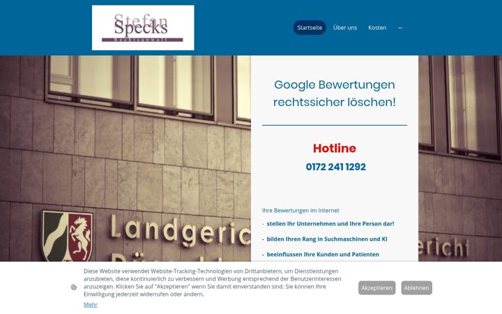 Screenshot di reputation-anwalt.de