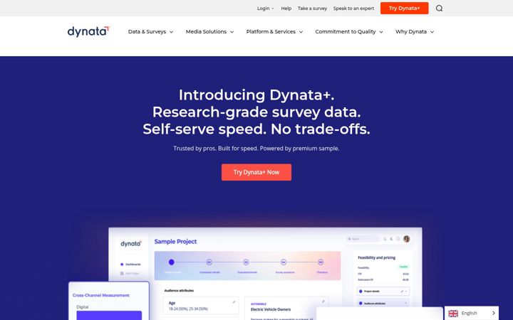 Capture d'écran de researchnow.com
