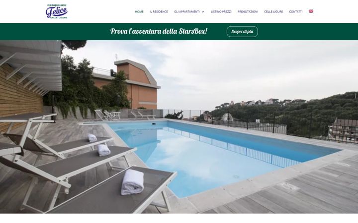 Екранна снимка на residencefelice.it