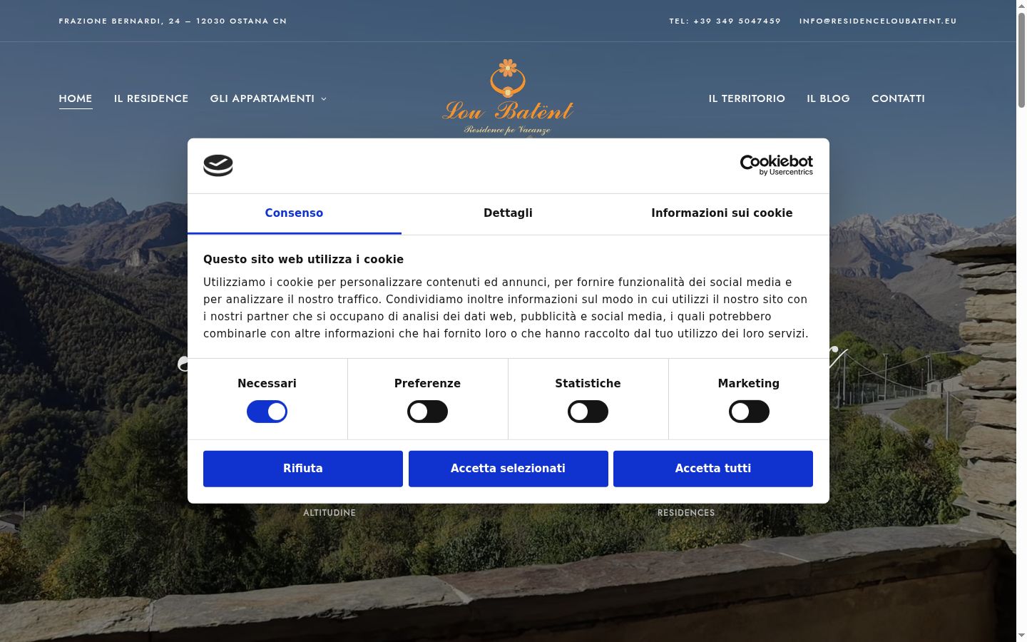 Sutikimo reklamjuostės, rodytos prieš bet kokią sąveiką, ekrano kopija