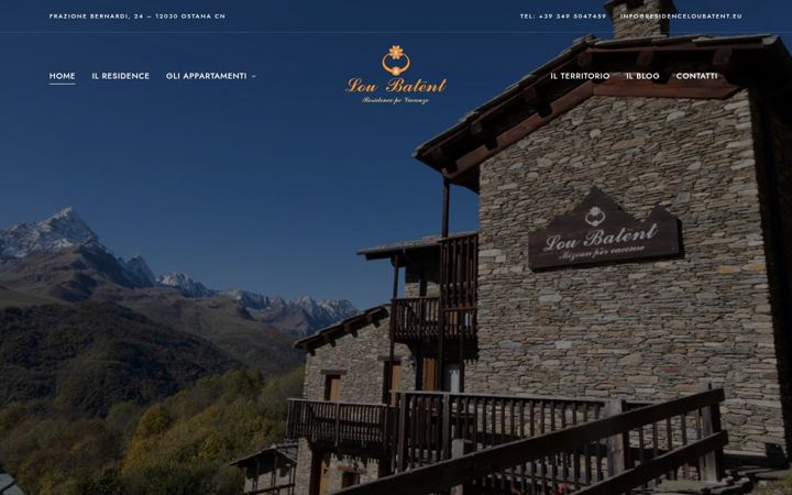 Screenshot of residenceloubatent.eu