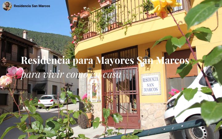 Screenshot di residenciasanmarcos.info