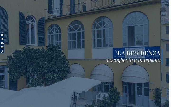 Zrzut ekranu residenzasantadorotea.it