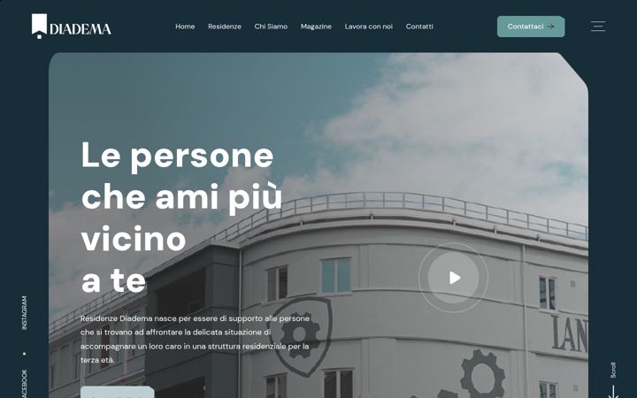Screenshot of residenzediadema.it