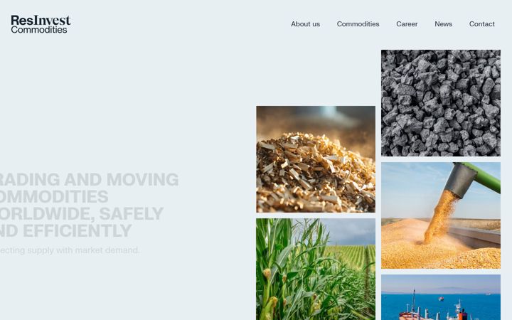 Екранна снимка на resinvestcommodities.com