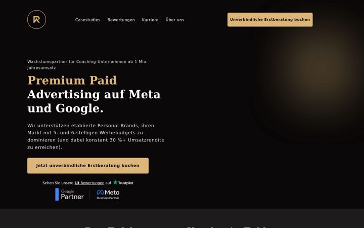 Екранна снимка на resonads.com