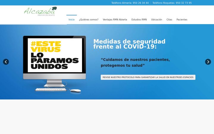 Skjermbilde av resonanciaabiertaalcazaba.com