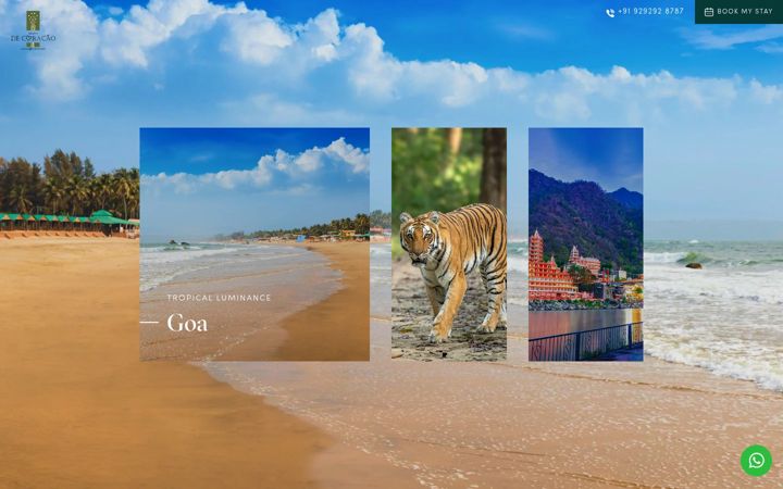 Screenshot of resortdecoracao.com