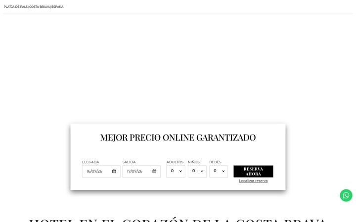 Posnetek zaslona resortlacosta.com
