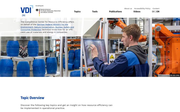 Snímek obrazovky resource-germany.com