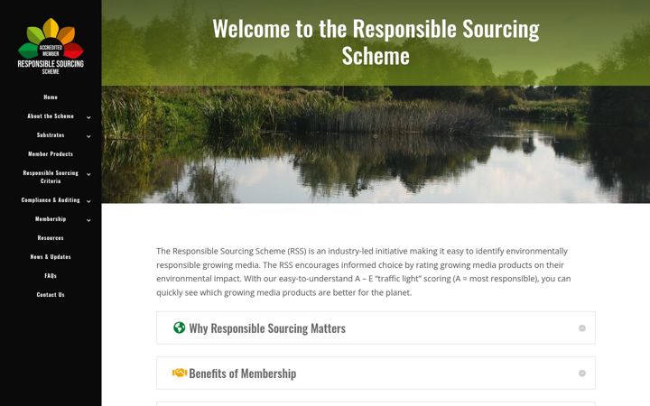 Skärmbild av responsiblesourcing.org.uk