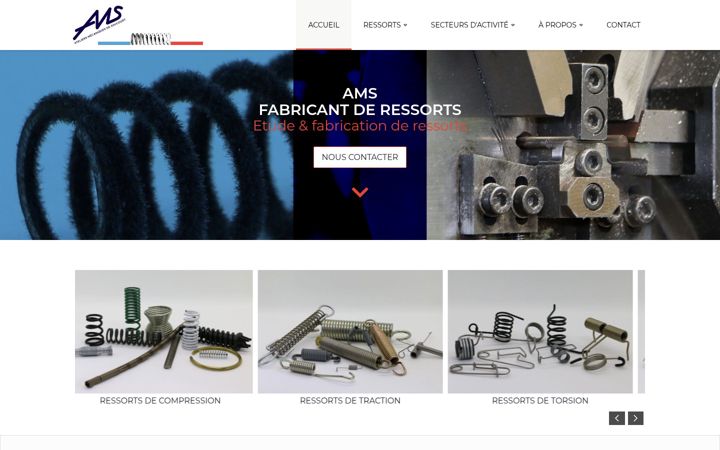 Screenshot of ressorts-ams.com