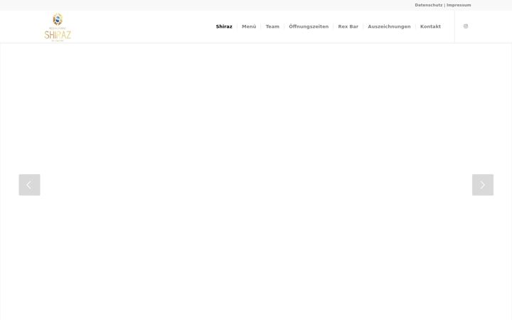 Screenshot of restaurant-shiraz.com