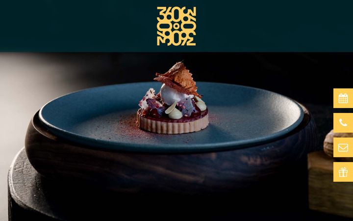 Screenshot of restaurant360grad.de