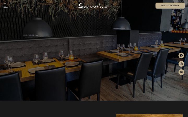 Screenshot of restaurantesmooth.es