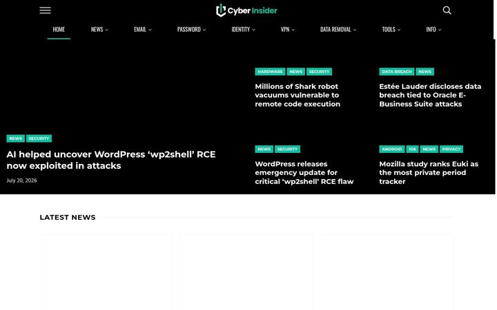 Screenshot of restoreprivacy.com