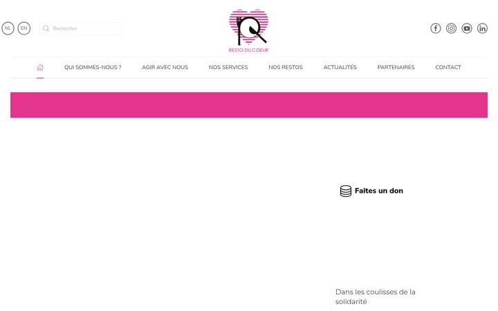 Screenshot of restosducoeur.be