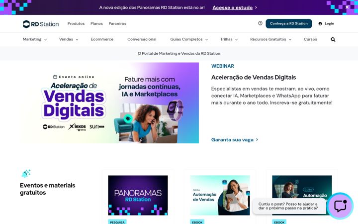 Skærmbillede af resultadosdigitais.com.br