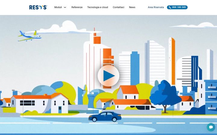 Kuvakaappaus sivustosta resys.it
