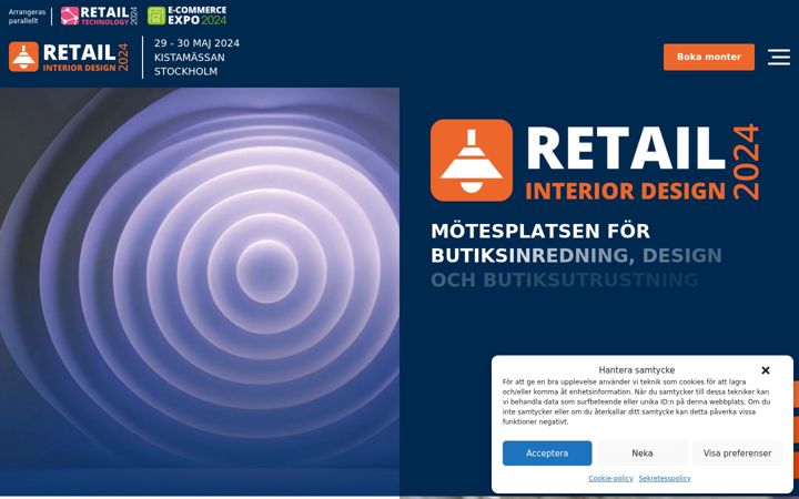 Screenshot of retailinteriordesign.se