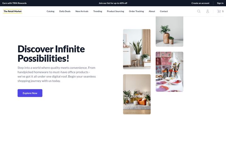 Screenshot stránky retailmarket.net