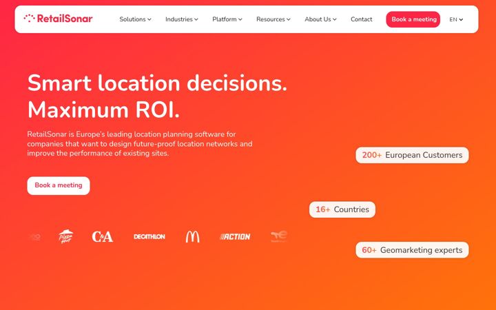 Zrzut ekranu retailsonar.com