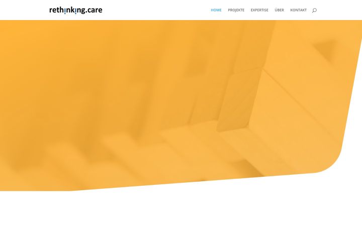 Екранна снимка на rethinking.care