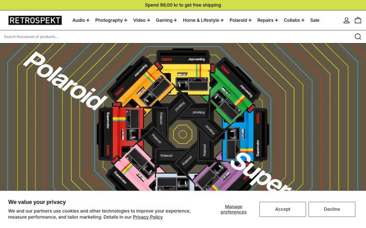 Screenshot of retrospekt.com