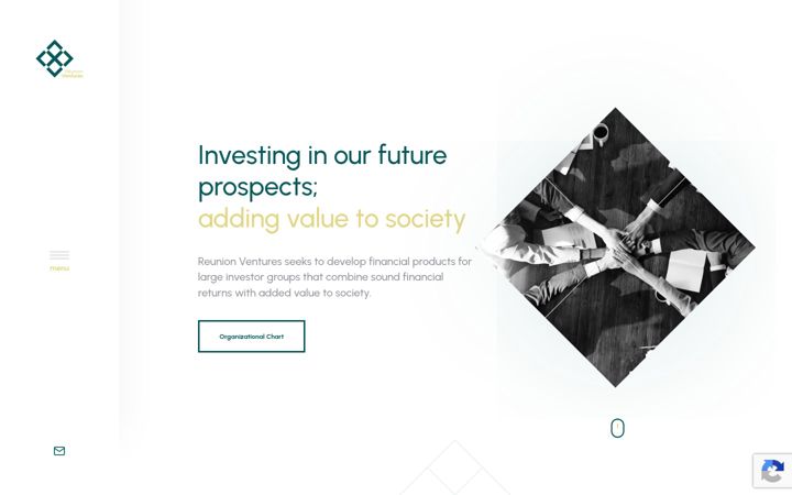 Skærmbillede af reunionventures.com