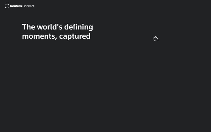 Screenshot of reutersconnect.com