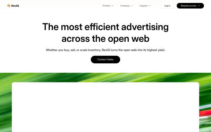 Screenshot of rev.iq