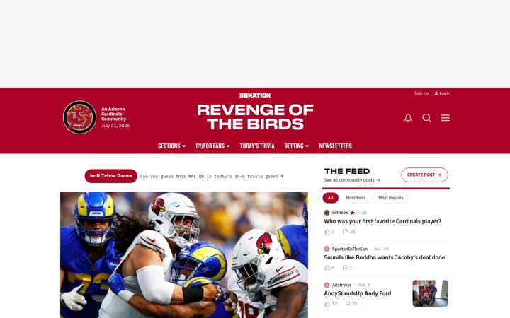 Screenshot of revengeofthebirds.com