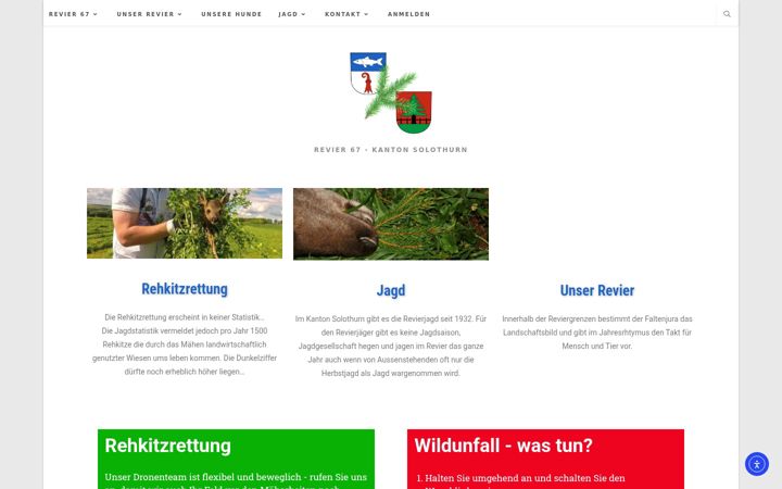 Screenshot ta' revier67.ch