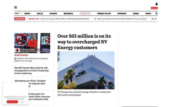 Screenshot di reviewjournal.com