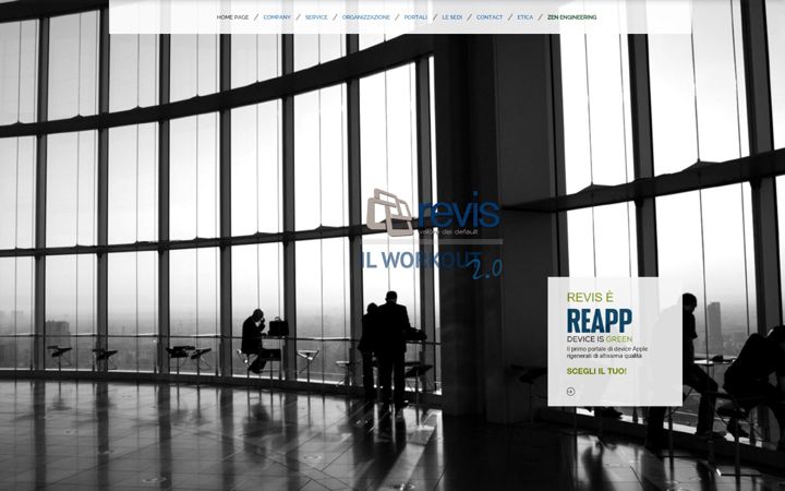 Screenshot ta' revisitalia.com