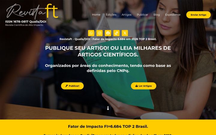Screenshot of revistaft.com.br