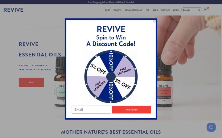 Screenshot of revive-eo.com