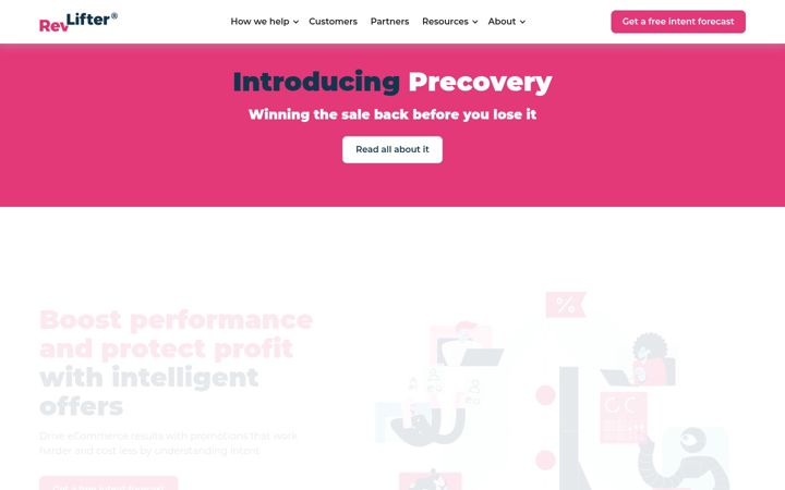 Screenshot of revlifter.com