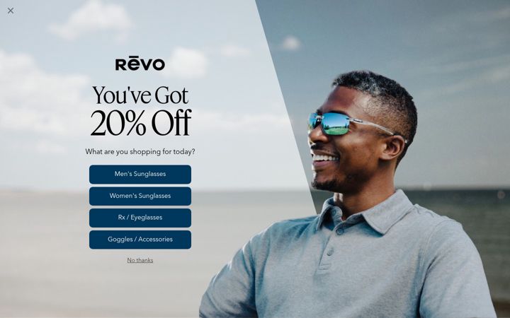 Screenshot di revo.com