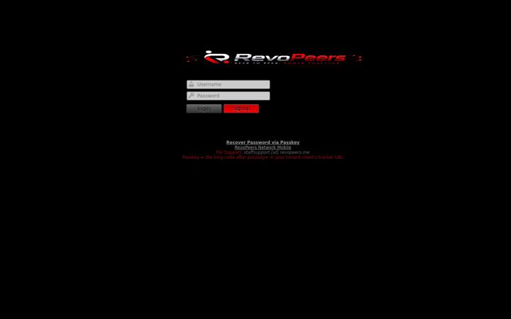 Screenshot of revott.me